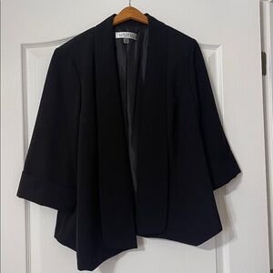Kasper Classic Black Open Blazer